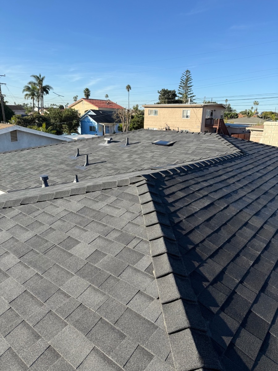 Modern home with metal accent roof