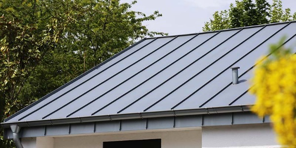 Standing seam metal roof