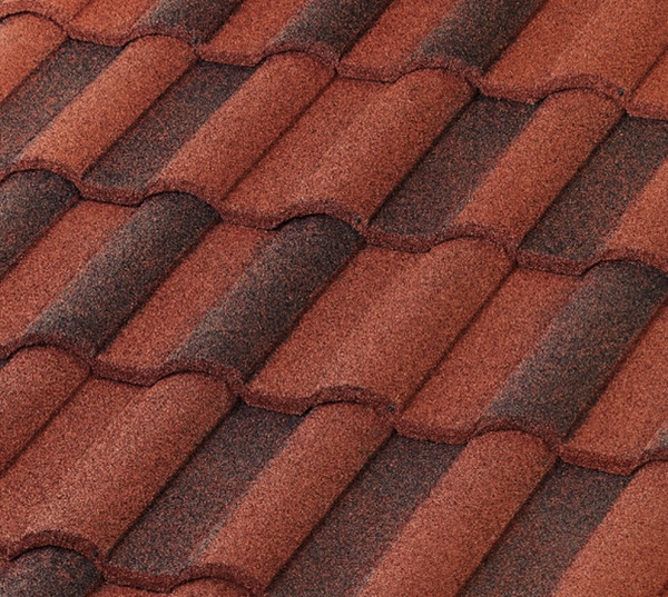 Stone-coated steel roof
